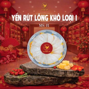 Yến rút lông khô loại 1