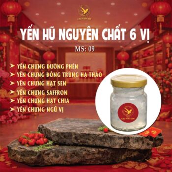 Yến chưng sẵn 6 hũ
